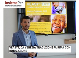 VEASYT, da Venezia traduzione fa rima con innovazione